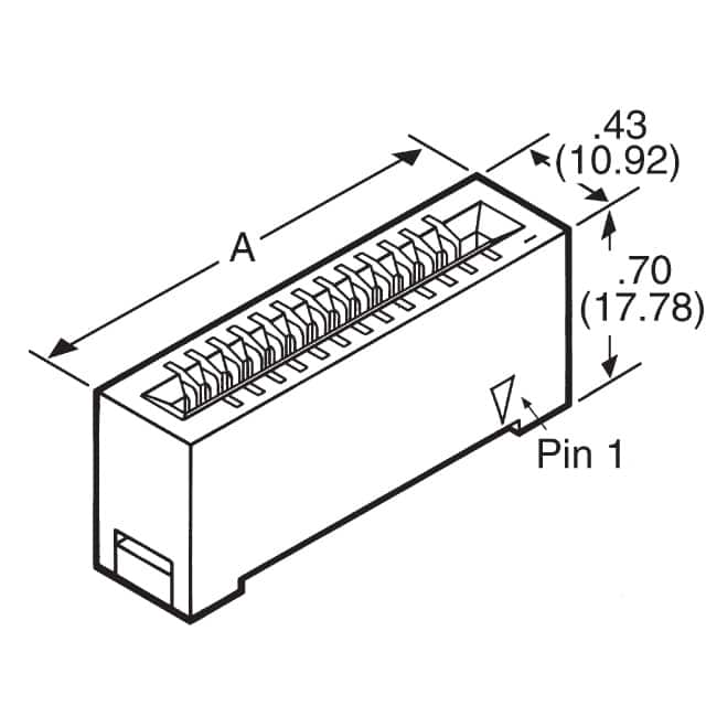 CWR-170-20-0003 CW Industries  Edgeboard Connectors